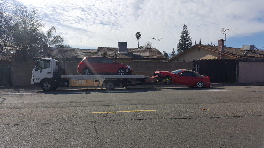 Flat bed light duty towing