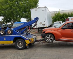 PT cruiser towed
